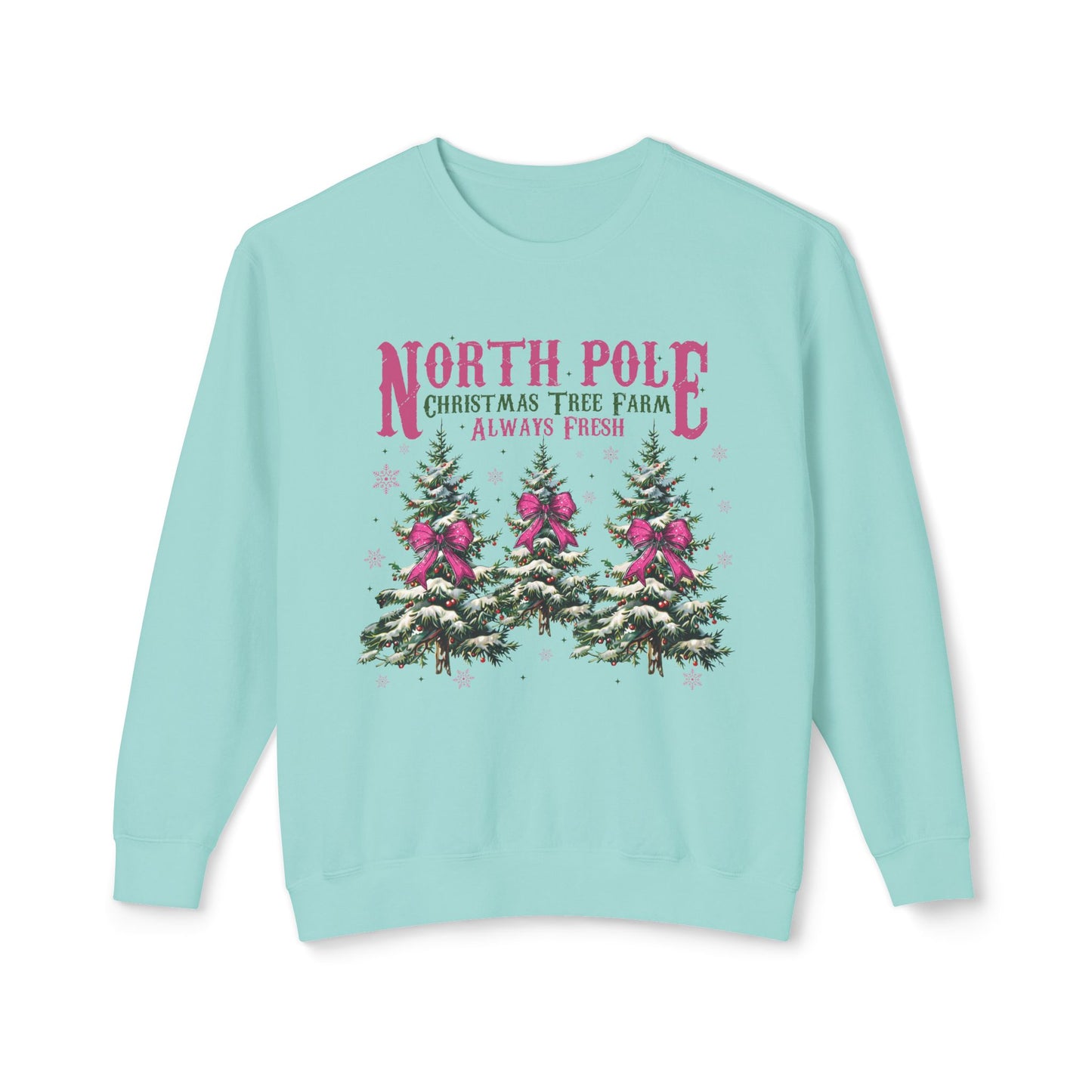 North Pole Tree Farm Holiday Sweatshirt