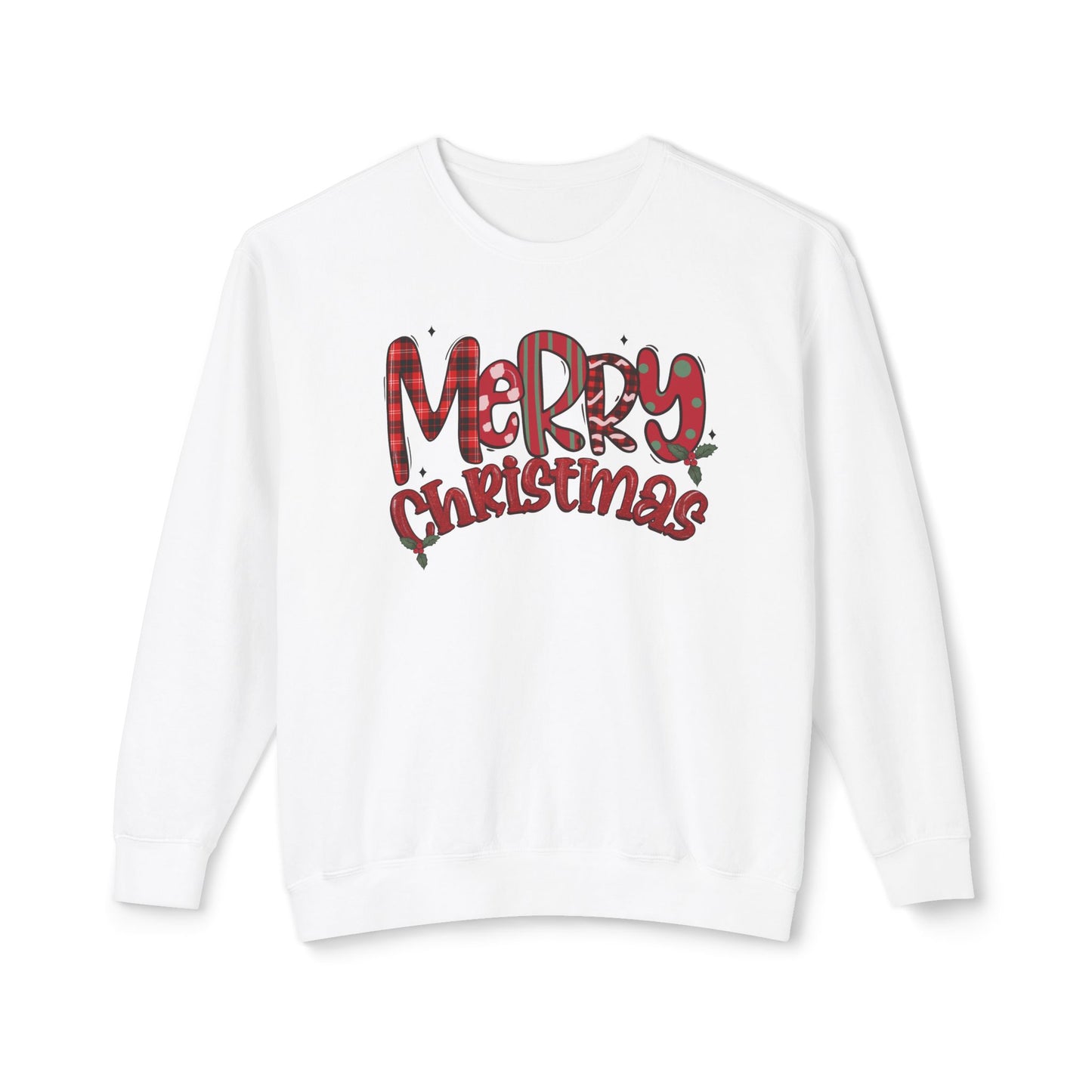 Christmas Unisex Crewneck Sweatshirt - Merry Christmas Design