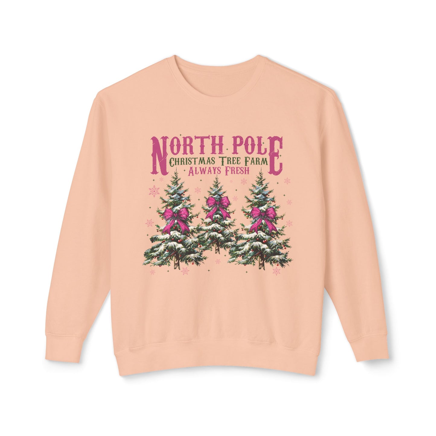 North Pole Tree Farm Holiday Sweatshirt