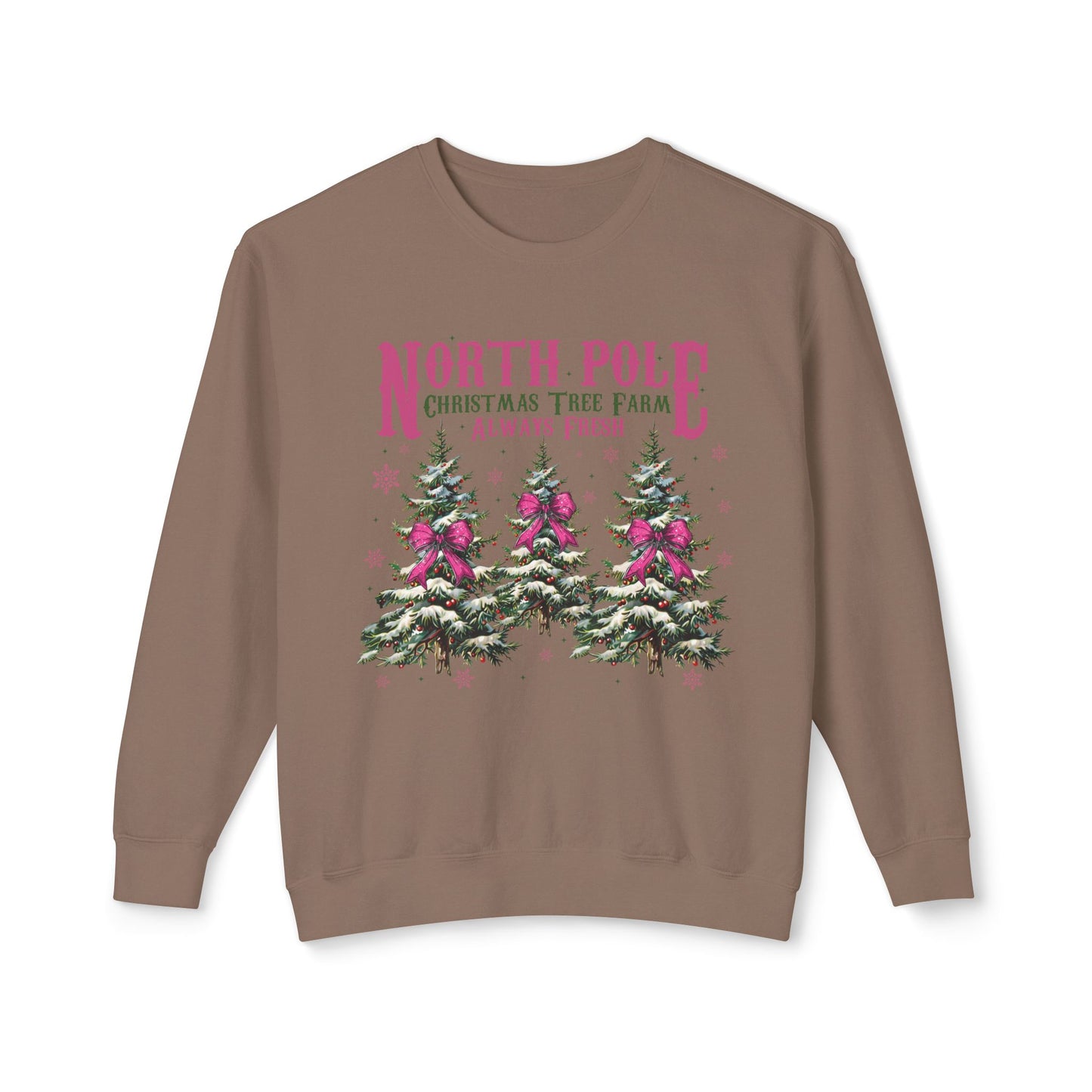 North Pole Tree Farm Holiday Sweatshirt