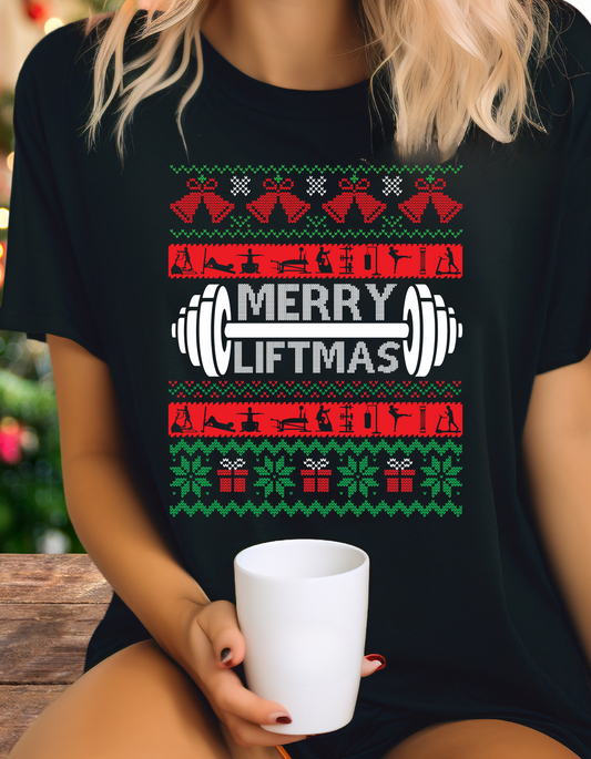 Merry Liftmas T-Shirt - Unisex