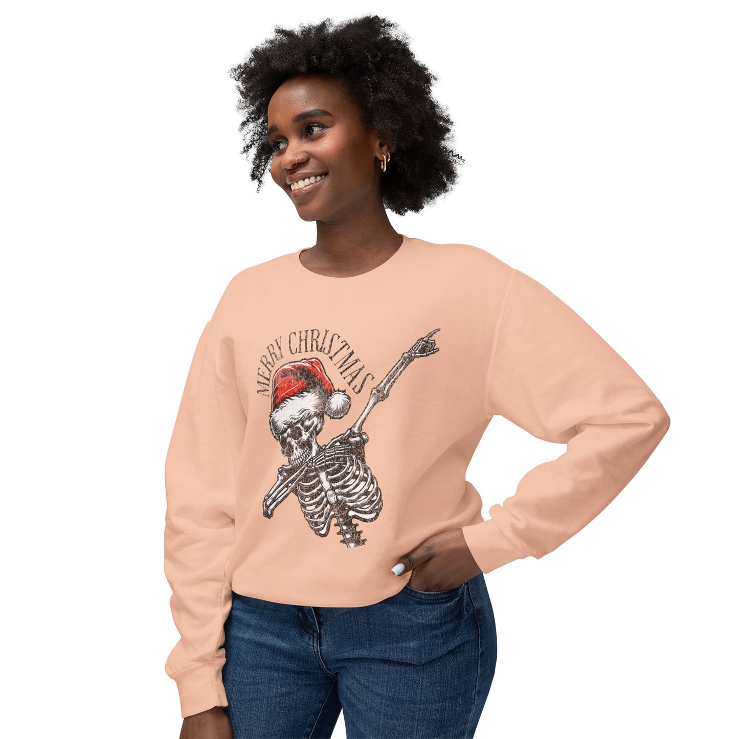 Christmas Skeleton Crewneck Sweatshirt