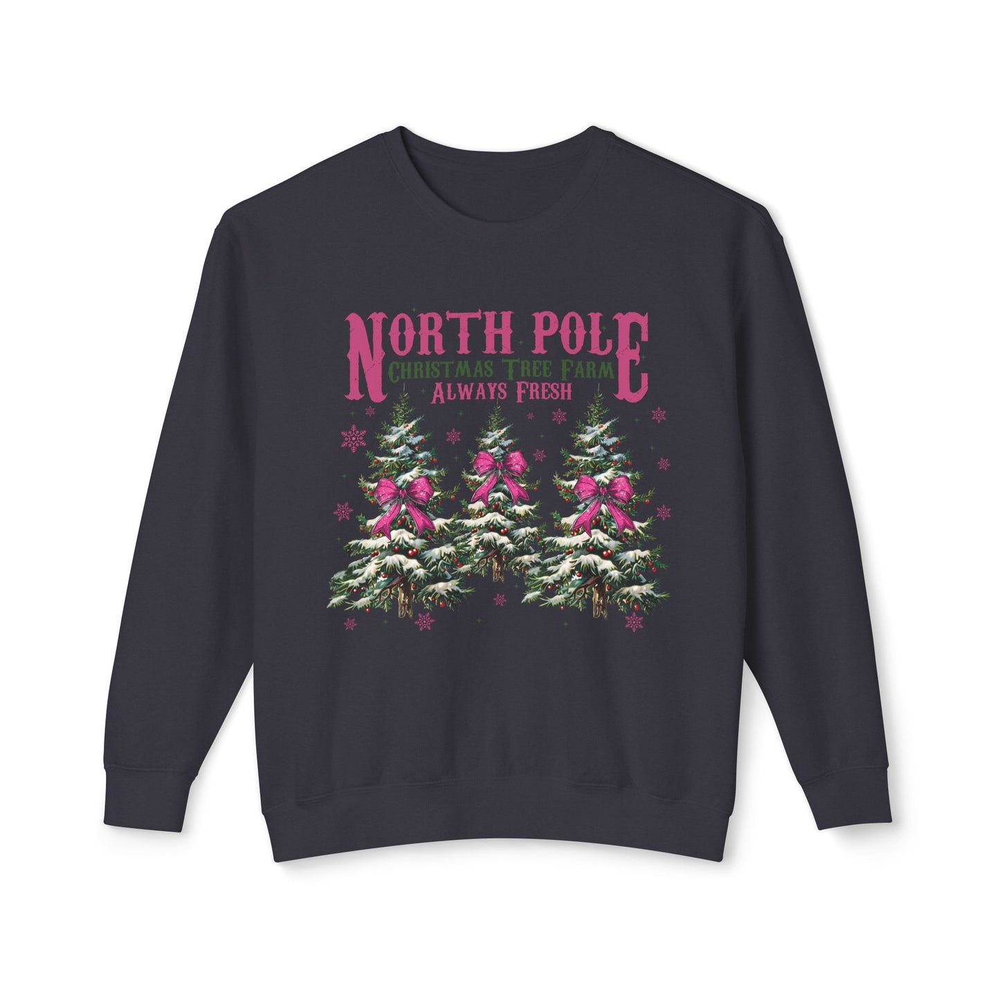 North Pole Tree Farm Holiday Sweatshirt