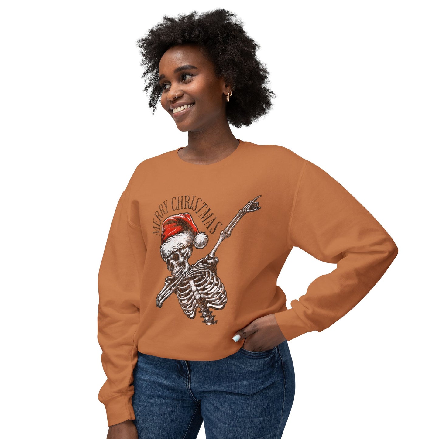 Christmas Skeleton Crewneck Sweatshirt