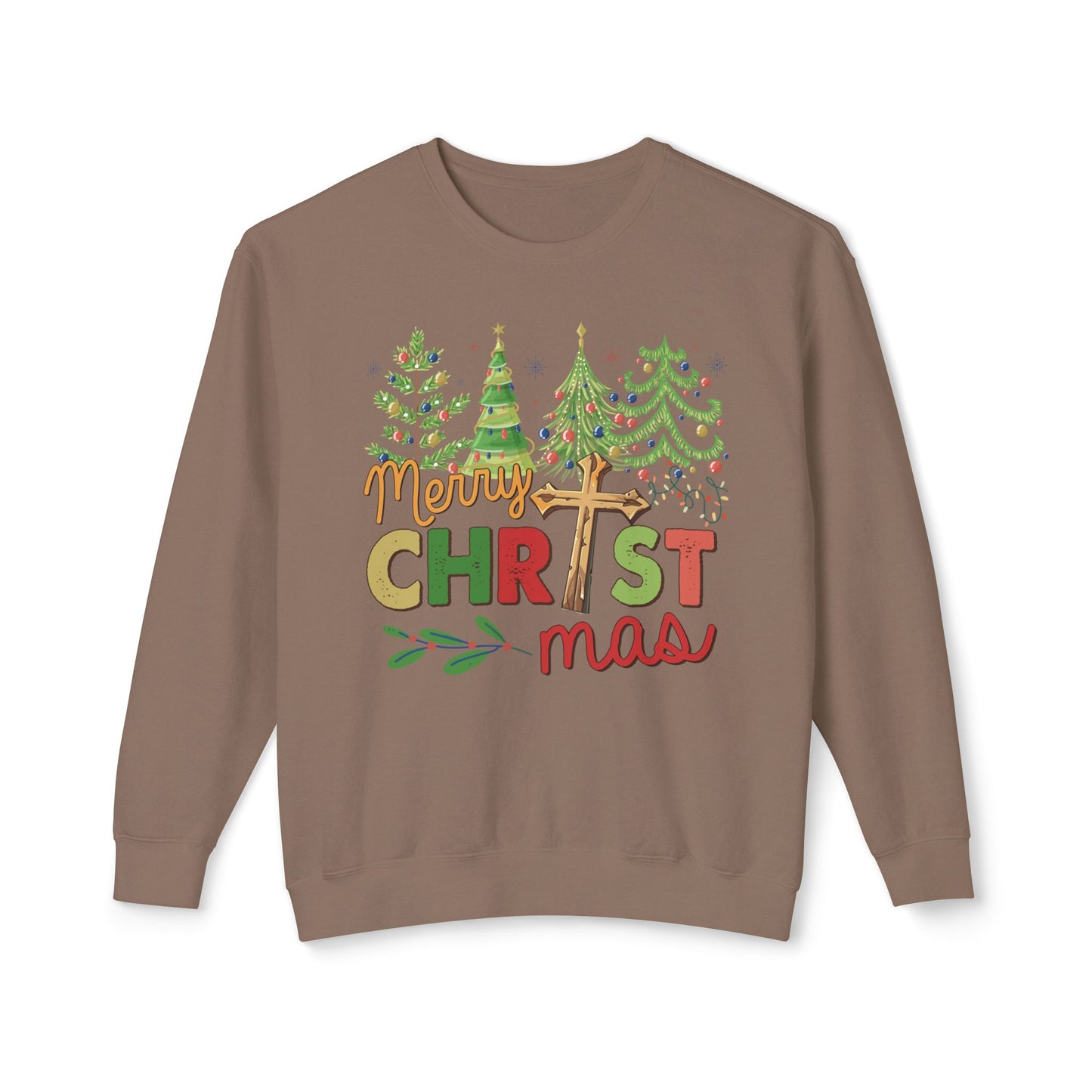 Christ-mas Trees Merry Christmas Unisex Sweatshirt