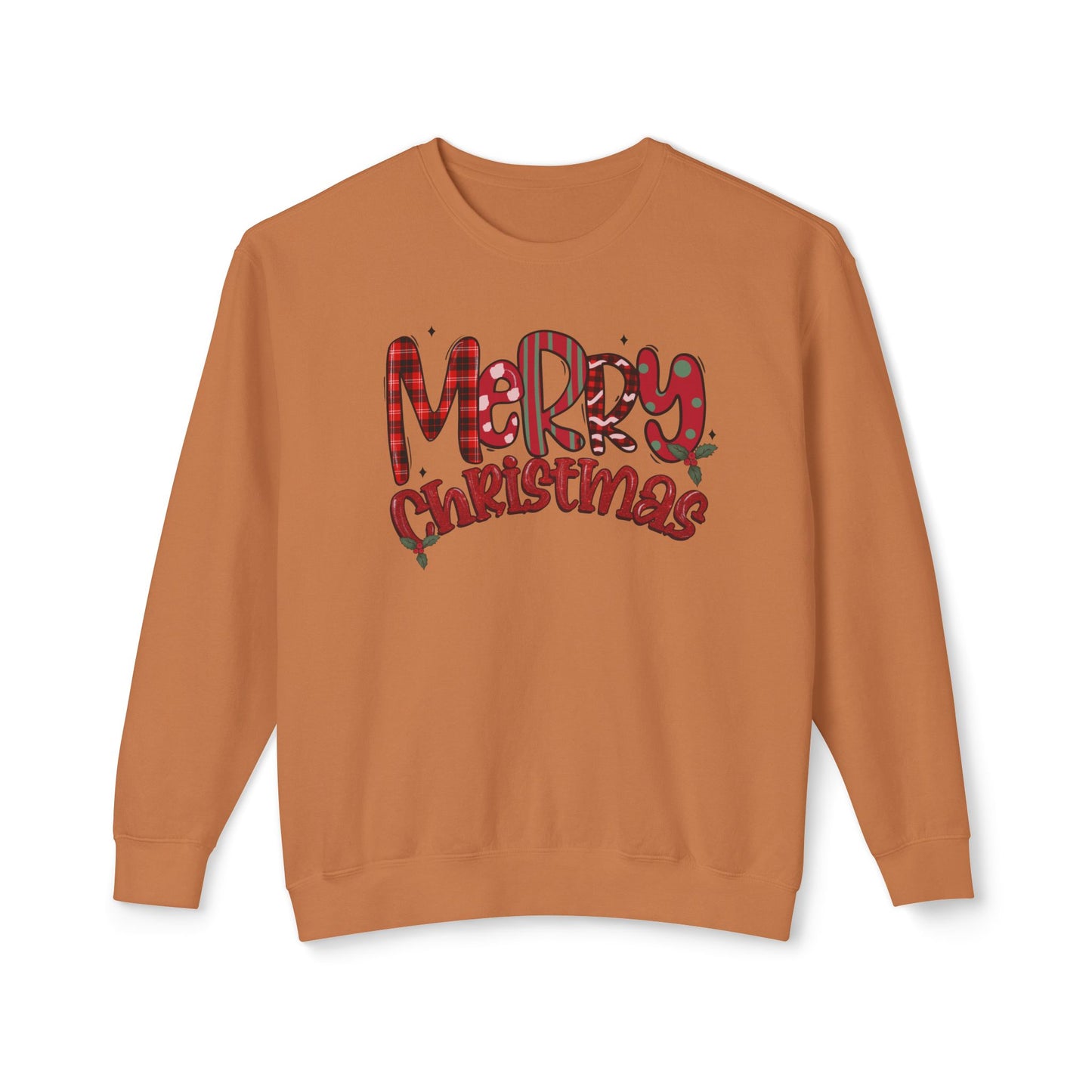 Christmas Unisex Crewneck Sweatshirt - Merry Christmas Design