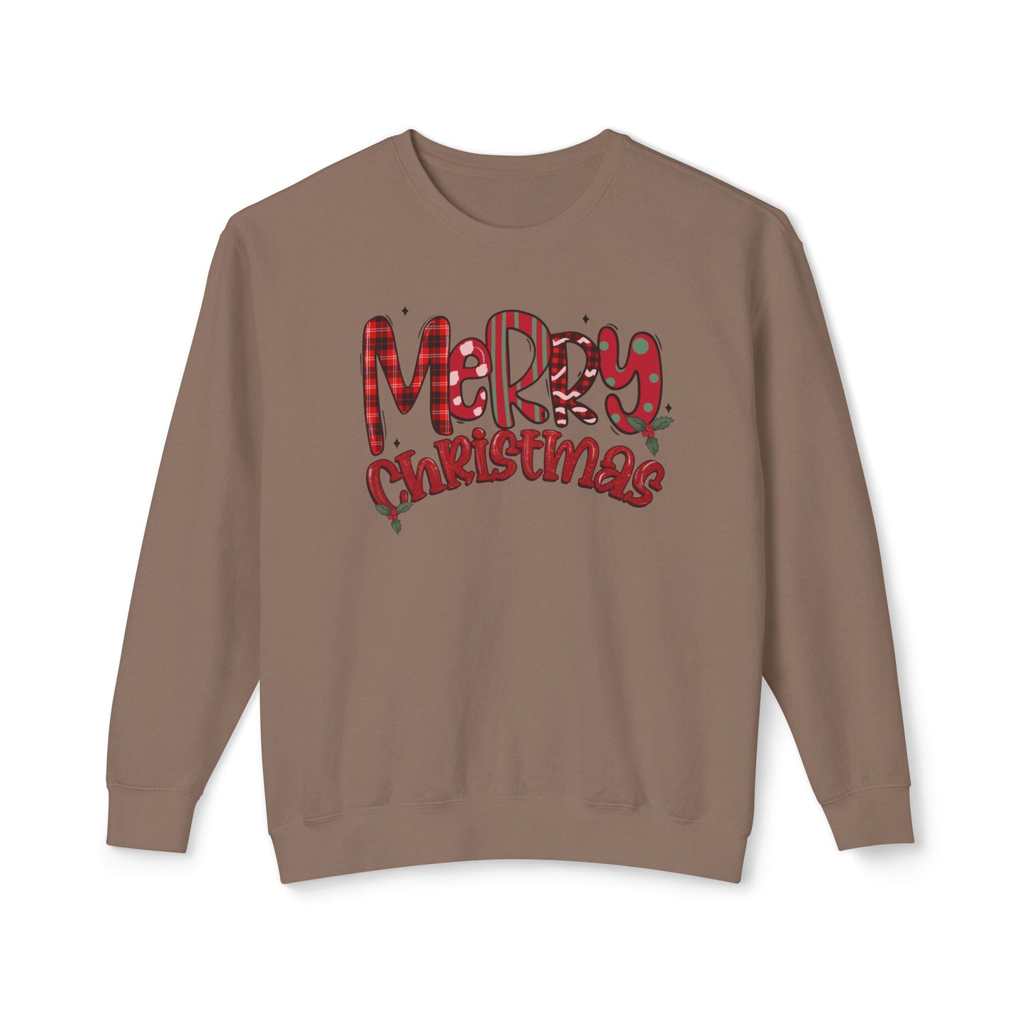 Christmas Unisex Crewneck Sweatshirt - Merry Christmas Design